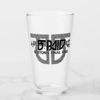 B.F. Raid Pint Glass Glas