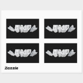 B.F. RAID-set van 4 stickers (Vel)