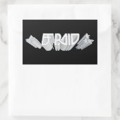 B.F. RAID-set van 4 stickers (Tas)