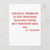 b f skinner quote briefkaart (Voorkant)