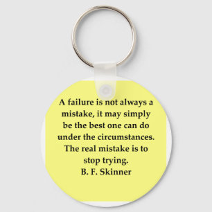 b f skinner quote sleutelhanger