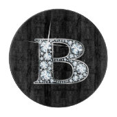 B Faux-"Diamond"-monogram Snijplank (Voorkant)