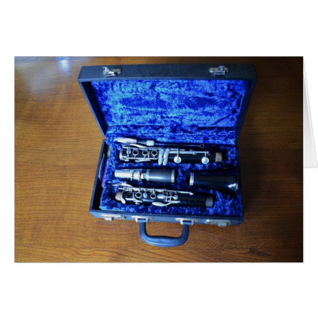 B Flat Clarinet (Voorkant Horizontaal)