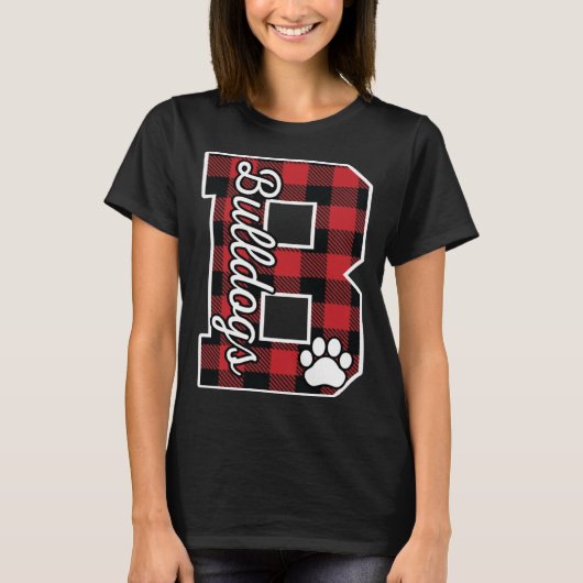 B for Bulldogs T-shirt (Voorkant)