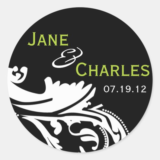 B&G bruid & bruidegom Graphic Sticker (Voorkant)