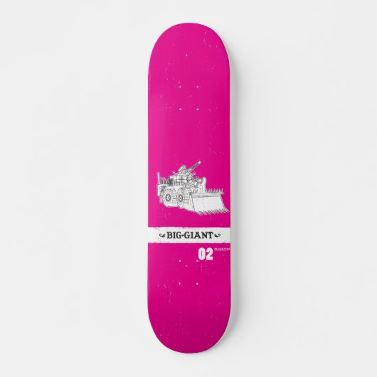 B-G_Deck_Magenta2 Skateboard (Voorkant)