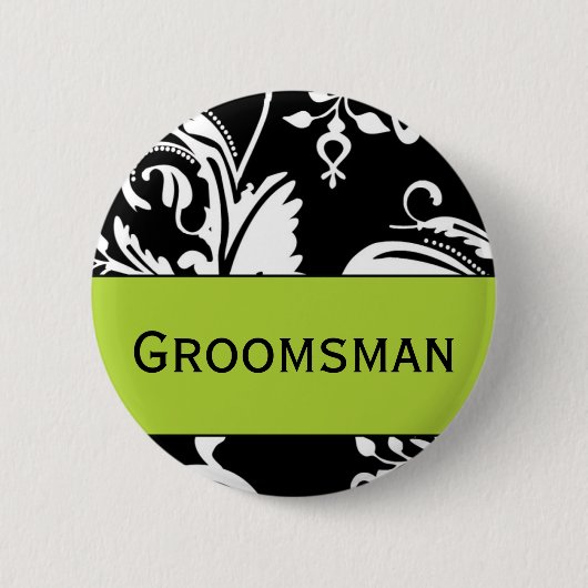 B&G Groomsman Button (Voorkant)