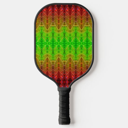 B & G L Ikat 16 Sangria Pickleball Paddle (Voorkant)