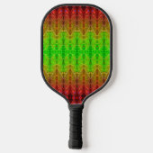 B & G L Ikat 16 Sangria Pickleball Paddle (Achterkant)
