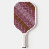 B & G L Ikat Pickleball Paddle (Achterkant)