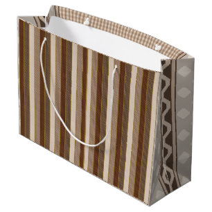 B&G VStripe Smile Tile Lg Gift Bag Groot Cadeauzakje