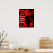 B;geen geschiedeniscitaten - zuster Rosa Poster (Keuken)