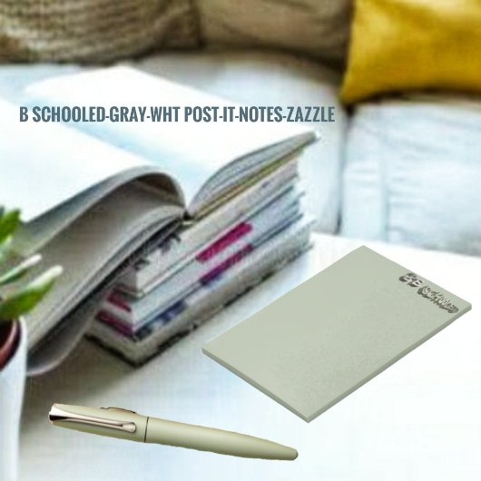 B. getraind - grijs-wit post-it® notes