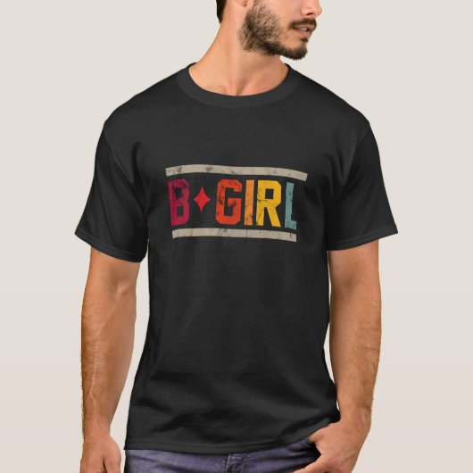 B-Girl Breakdans T-shirt (Voorkant)