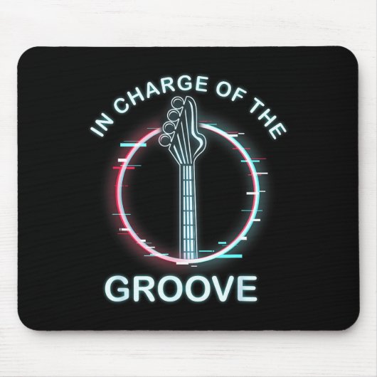 B Guitar Music Cool B-player Muismat (Voorkant)