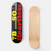 ? B ..HARTLOOS JMT 8 1/2" Skateboarddek Persoonlijk Skateboard (Voorkant)