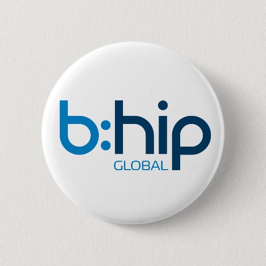b:heup knoop - wit ronde button 5,7 cm (Voorkant)