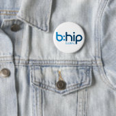 b:heup knoop - wit ronde button 5,7 cm (In situ)
