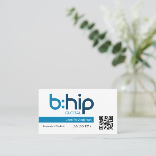 B: Heup Visitekaartje (Staand voorkant)