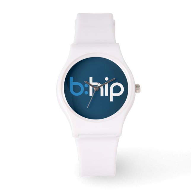 B: heup wit sportief horloge (Voorkant)