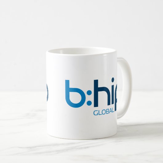 b:hip coffee mug - white koffiemok (Voorkant rechts)