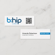 b:HIP Distributor Business Card