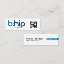 b:HIP Distributor Business Card Mini Visitekaartje