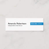 b:HIP Distributor Business Card Mini Visitekaartje (Achterkant)