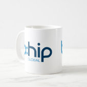b:hip koffiekopje - wit koffiemok (Voorkant links)