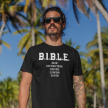 B.I.B.L.E.: Basic Instructions Heren T-Shirt