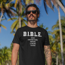 B.I.B.L.E.: Basic Instructions Heren T-Shirt
