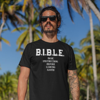 B.I.B.L.E.: Basic Instructions Heren T-Shirt