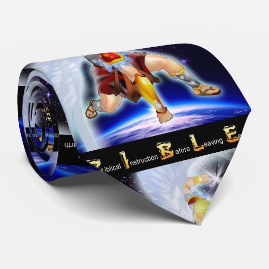 B.I.B.L.E. Stropdas (Opgerold)