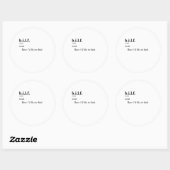 B.I.L.F. RONDE STICKER (Vel)