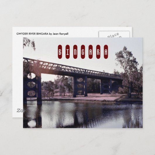 B I N G A R A BRIEFKAART (Voorkant / Achterkant)