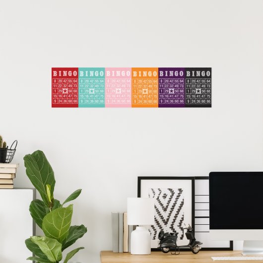 B...I...N...G...O POSTER (Thuiskantoor)