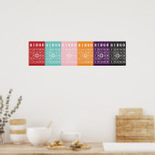 B...I...N...G...O POSTER (Keuken)