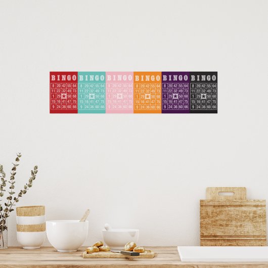 B...I...N...G...O POSTER (Keuken)