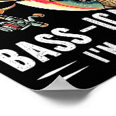 B-ically Ik ben een Pro Grappig Vist liefhebbers V Poster (Hoek)