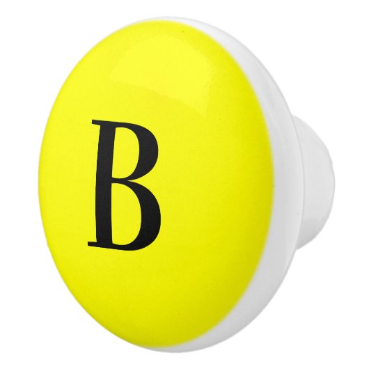 B initiaal keramische pull knop (Rechts)