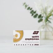 B - Initiaal Letter Foamy Coffee Cup Loyalty Punch (Staand voorkant)