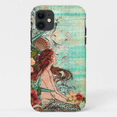 B iPhone 4 Hoesje Mermaid CUSTOMIZE IT!! (Achterkant)