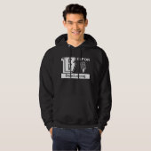 B is bestemd voor omroep hoodie (Voorkant volledig)