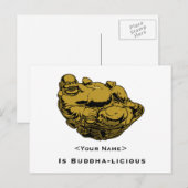 (b) is Boeddha-lucide Briefkaart (Voorkant / Achterkant)