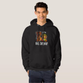 B Is For Bus Driver Leopard Pumpkin Fall Thanksgiv Hoodie (Voorkant volledig)