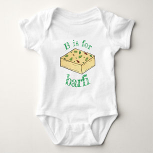 B IS VOOR Barfi Burfi Mithai Indian Food Sweet Romper