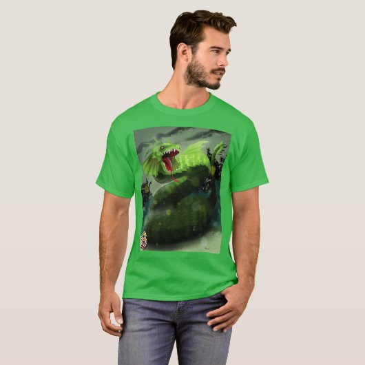 B is voor Basilisk T-shirt (Voorkant volledig)