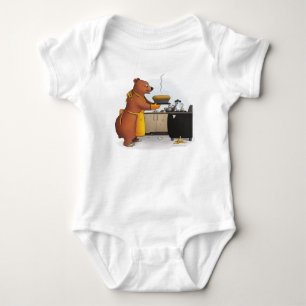 B is voor Beer en Bananenbrood Romper