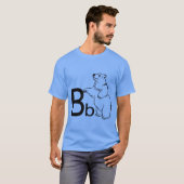 B is voor Beer T-shirt (Voorkant volledig)