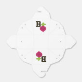 B is voor Beet Bedankdoosjes (Uitgevouwen)